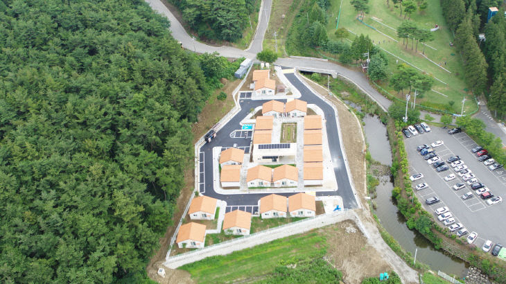 서천군이 조성한 농촌형 공공임대주택 단지