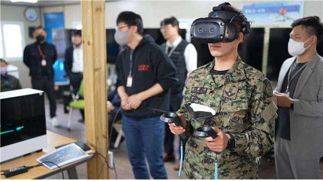육군 특수전 학교 드론교육센터에서 현장 적용 실증 진행
