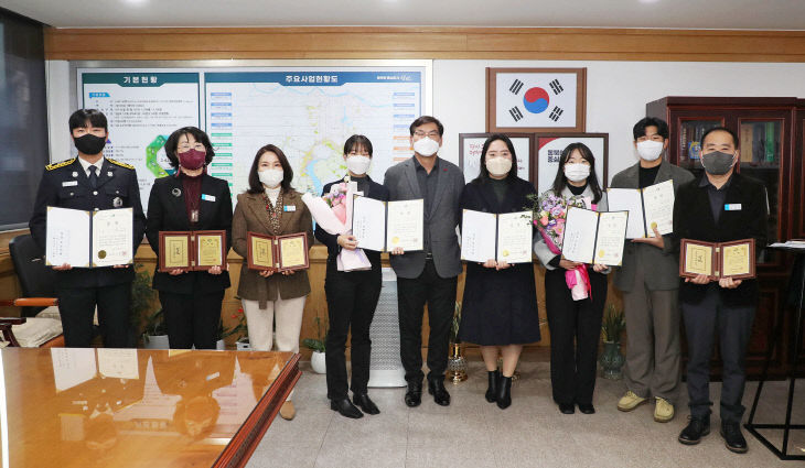 창원시,전화친절도·베스트 친절공무원 콘테스트 시상