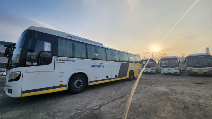 버스운행 재개(코리아와이드 진안)