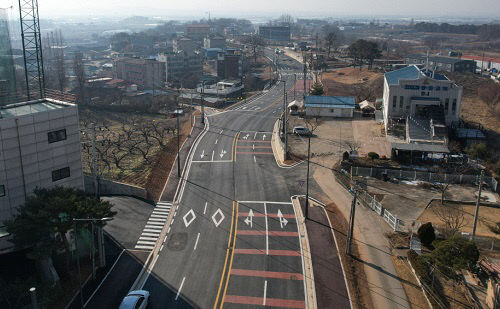 추가1. 도로 임시개통1(공도 승두도로)