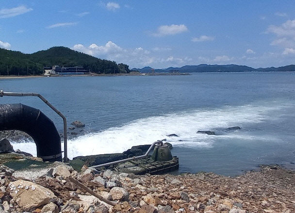 어업용발전기 설치 사진