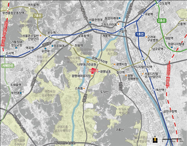 GH, ‘광명사거리역’ 남측 도심 공공주택 복합사업 참고사진