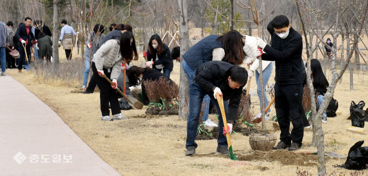 20230309-녹색도시 비전선포식 및 나무심기