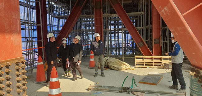 파주시, '공공건축 건설현장 안전점검 실시 '안전한 봄맞이를