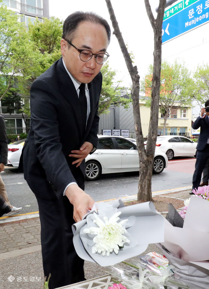 20230411-이원석 검찰총장 사고현장 방문4