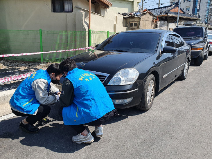 0419-8 안동시 자동차세 체납차량 번호판 영치 -2022년