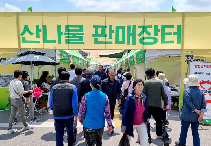 1-5. 사진(제18회 영양산나물축제 성황리 마무리)