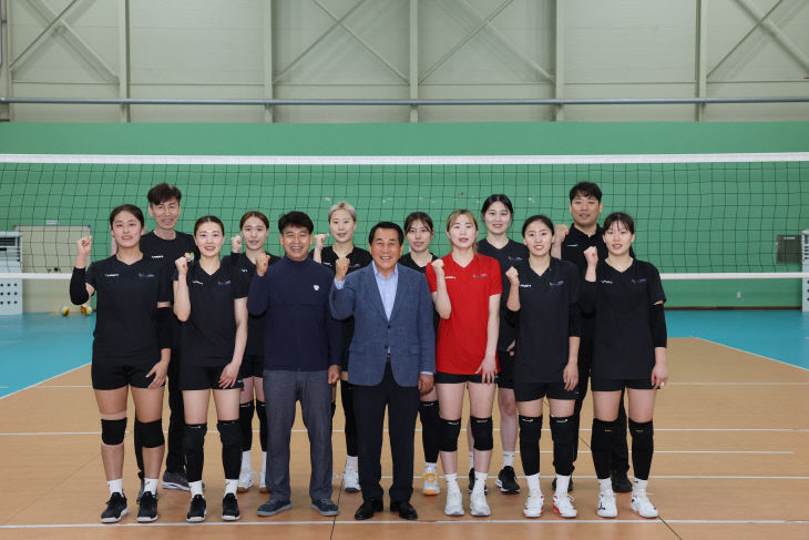 양산시청 여자배구선수단2