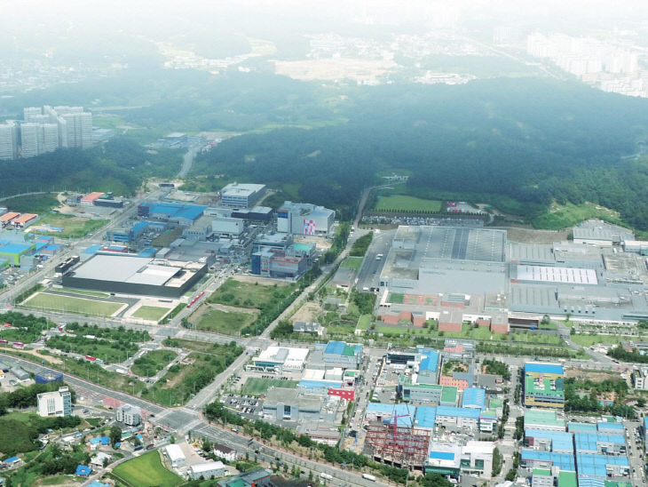 오산시, 반도체 소부장 특화단지 위치도.