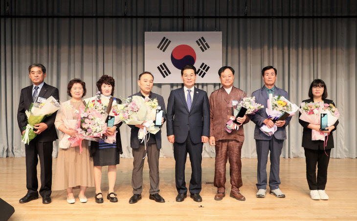 제10회 부안마실축제 유공자 감사패·표창장 수여