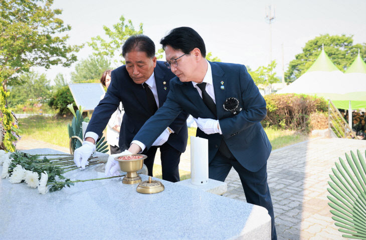 고창군 제68회 현충일 추념식 거행(1)