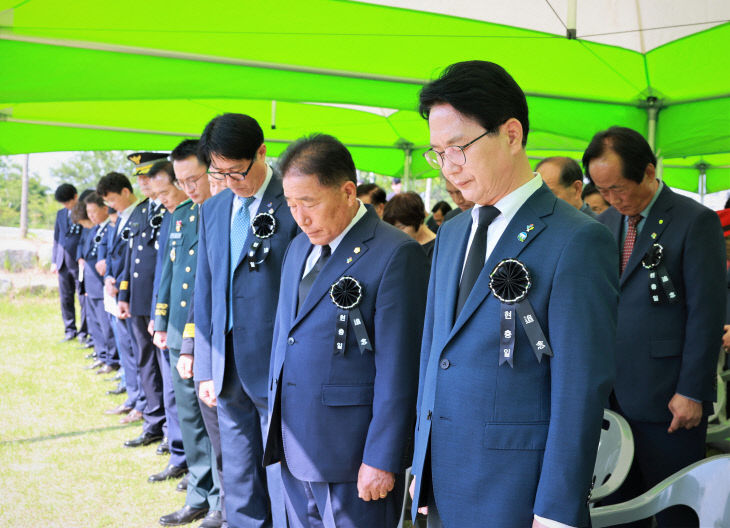 고창군 제68회 현충일 추념식 거행(4)