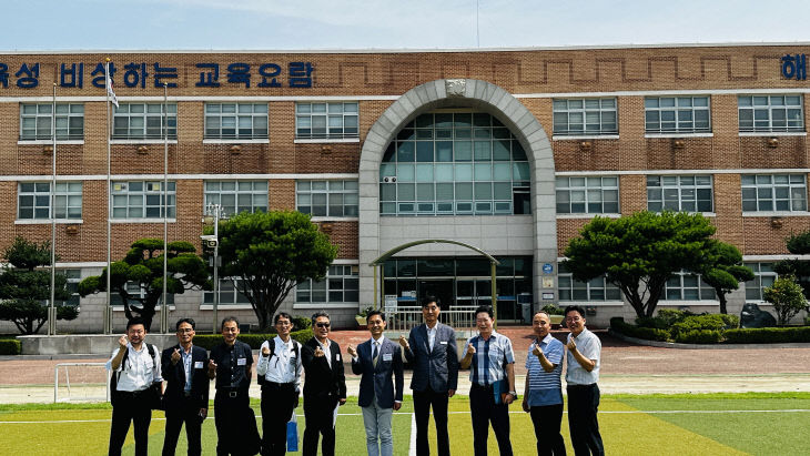 보도자료-덴리시 해미중학교 방문1