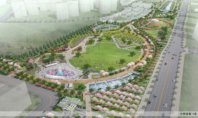 파주운정3지구에 공공정원 조성된다…내년 6월 정원박람회 개최