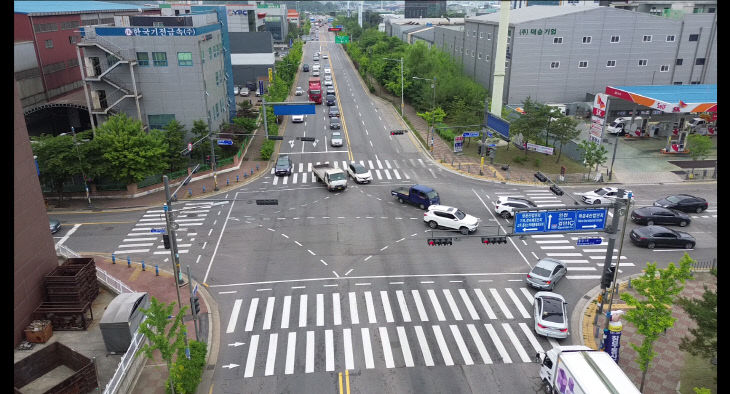 학운4산단입구교차로(후)