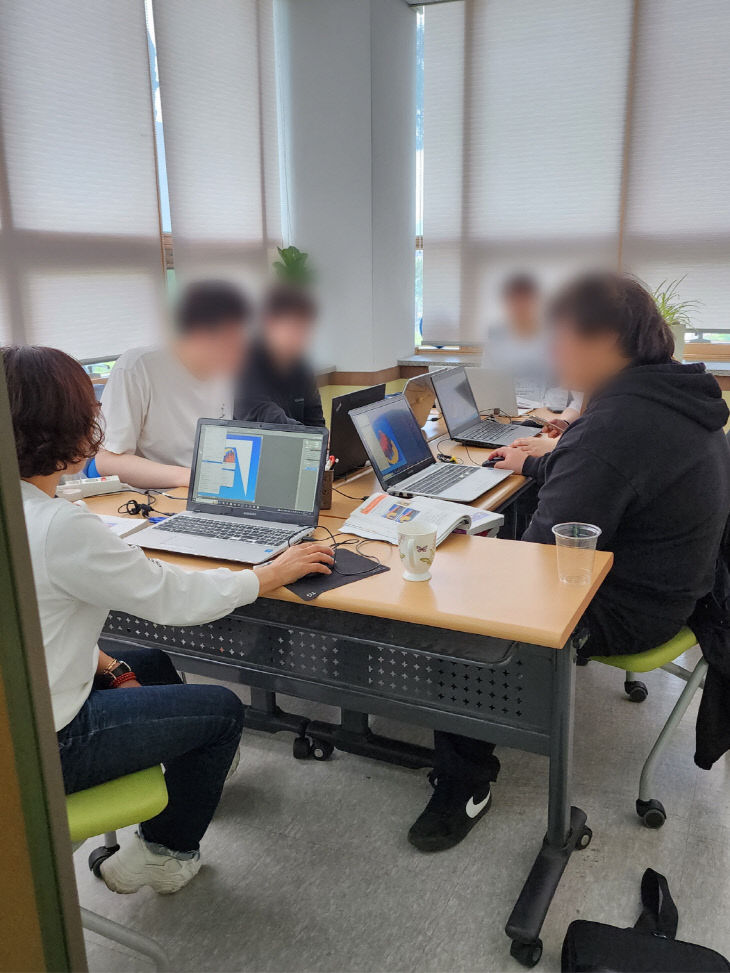 7.그래픽기술자격증(GTQ) 교육 모습