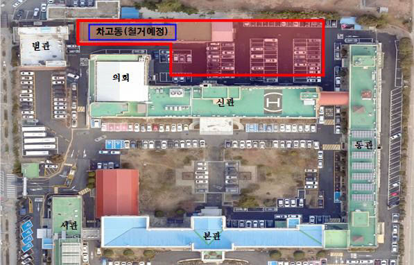 후생복지관 위치도(설계후 확정)