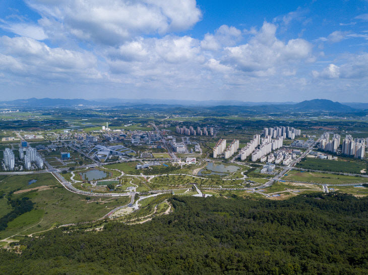 내포신도시 전경