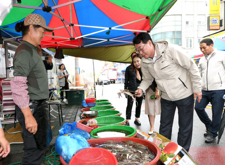 정명근 화성시장,남양시장’ 애로사항 청취