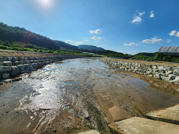 10.3 보도자료사진(대전 중구, 목달천(소하천) 정비사업 준공)