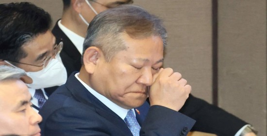 야당 `이상민 행안장관 탄핵소추안` 본회의 보고