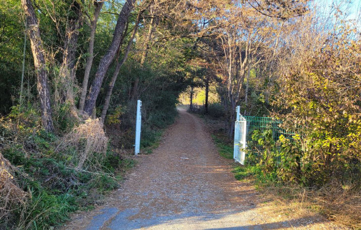 반야산 정상(배씨종중재실)