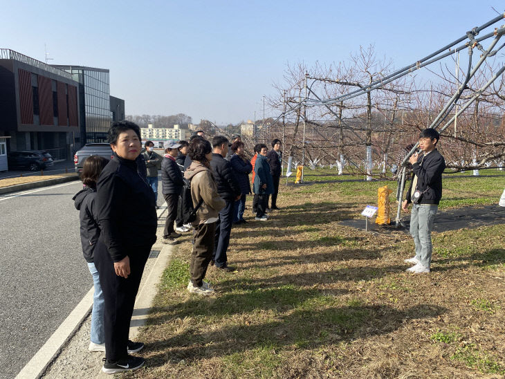 충주농기센터 복숭아시험장, 농업인 현장교육장소로 인기몰이2