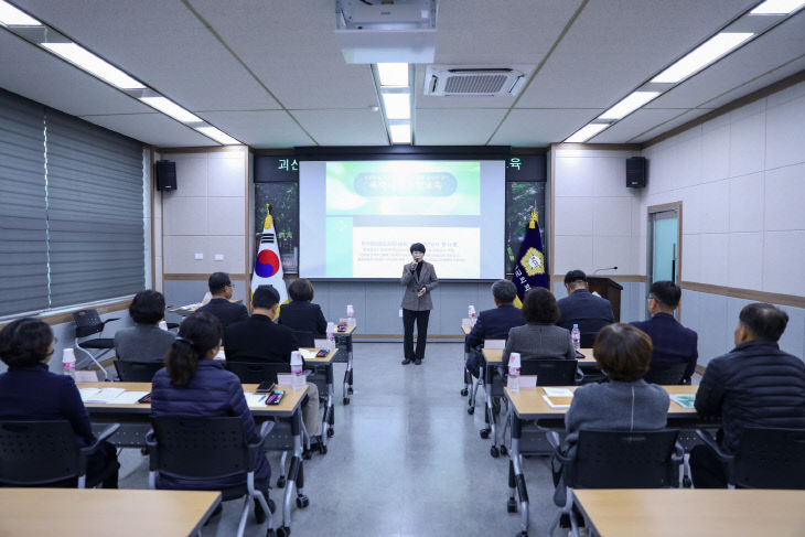 괴산군의회, 4대폭력 예방 통합교육 실시 (2)