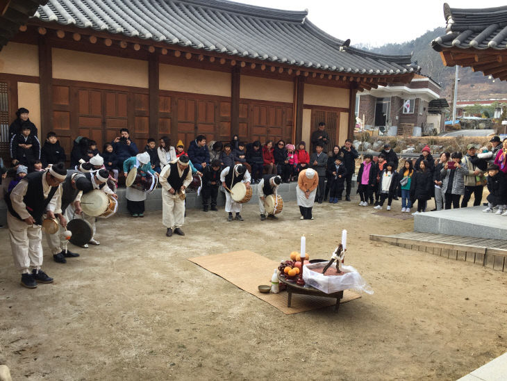 증평민속체험박물관 동지 고사