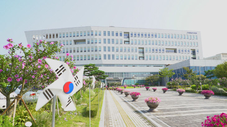 ★충남교육청 전경사진(무궁화 화원 포함)