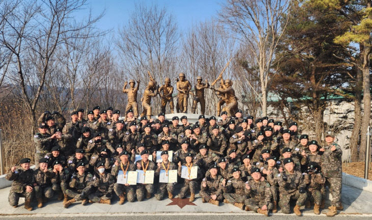 [사진]경북전문대학교, RNTC 동계 입영훈련 퇴소