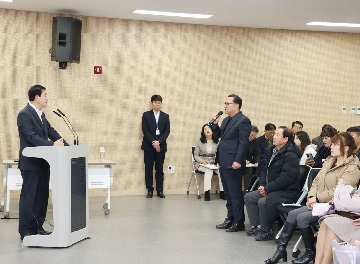 조길형 충주시장 읍면동 주민과의 대화 마무리