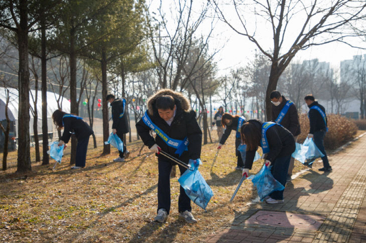 증평군 국토대청결운동 사진 1