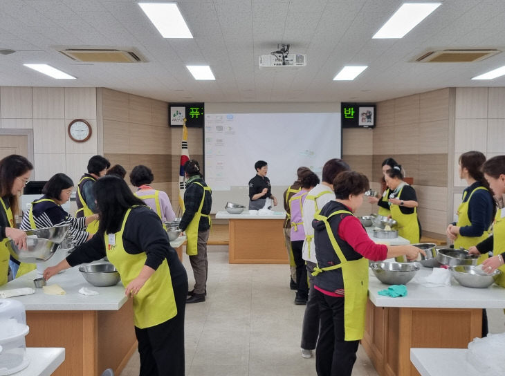 퓨전 떡 요리 제조사 자격증반 교육