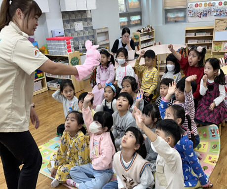 인형극 놀이 사진