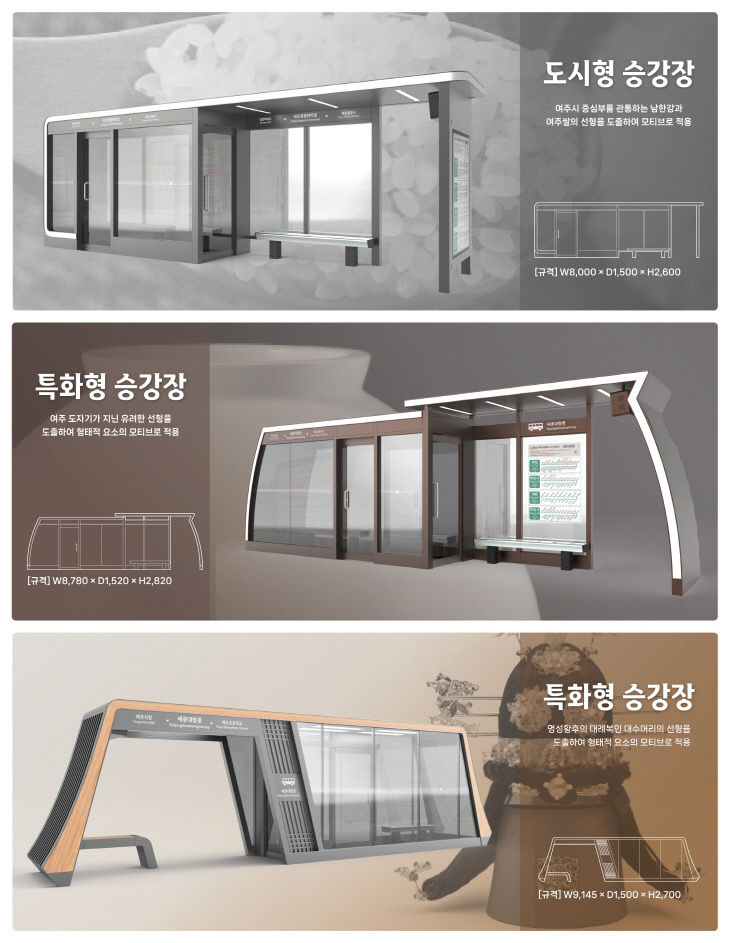 01-여주시 공공시설물 표준디자인 개발, 전면 도입