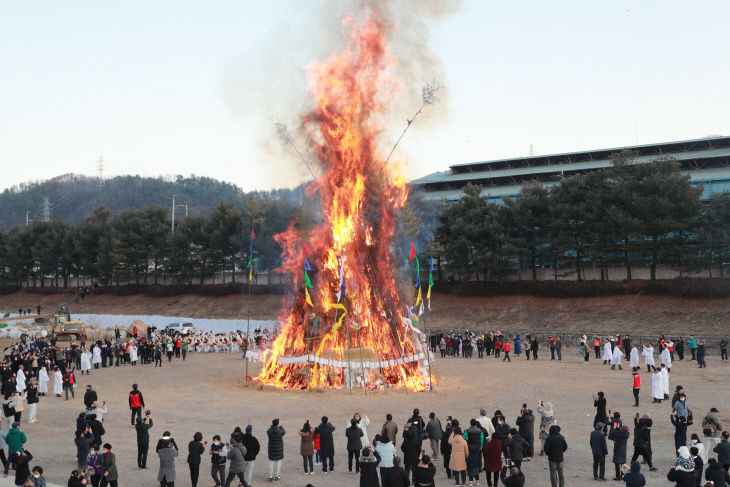 (제23회 정월대보름 전통민속축제 행사 개최)