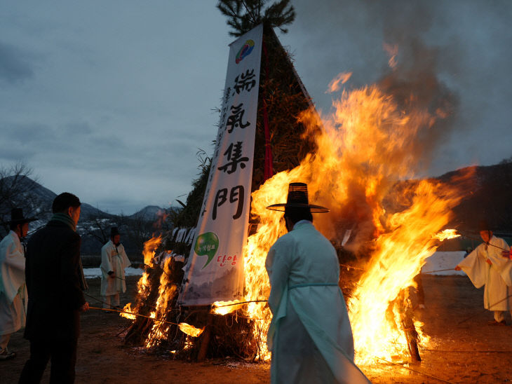 달집태우기