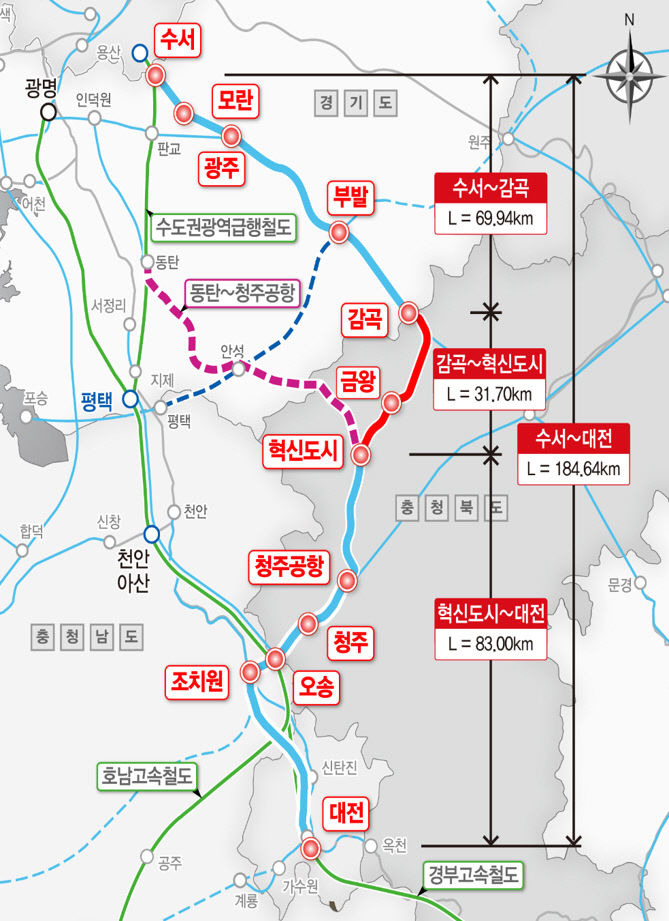 (대안2-2 노선도(거리))