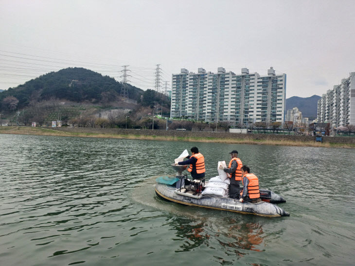 양산천 저질개선사업1