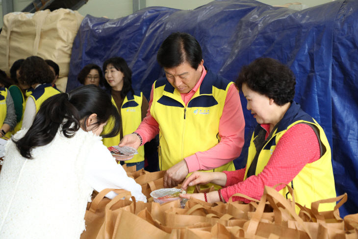 추부면지역사회보장협의체 밑반찬 나눔