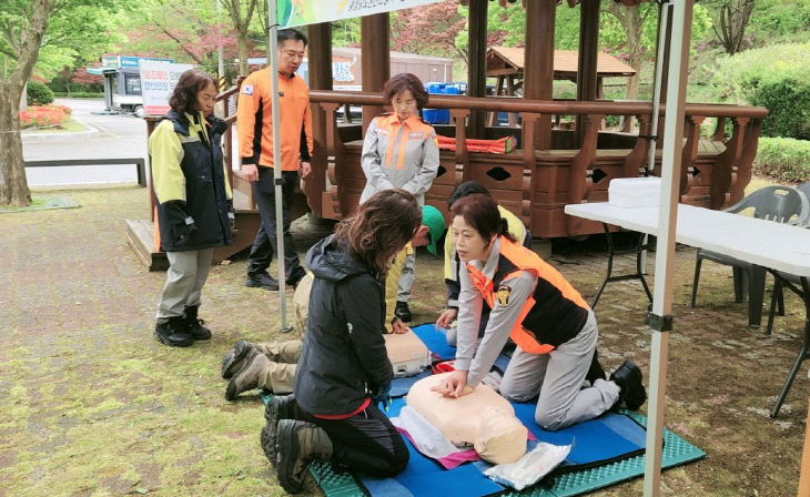 (0422) 논산소방서, 봄철 산악안전지킴이 운영