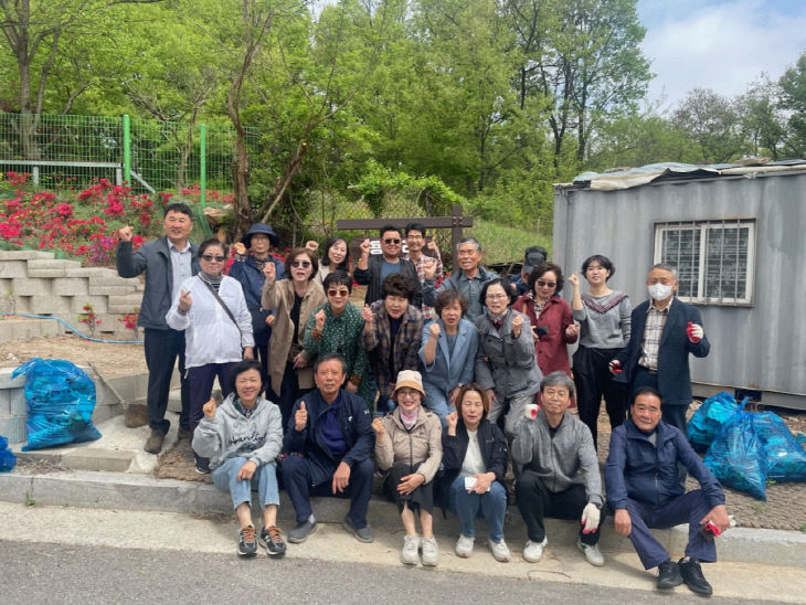 (구와동)4.고양시 창릉동 통장협의회, 봄맞이 마을 청소