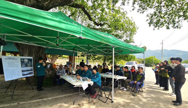 고창군, 여름철 극한강우 대비 ‘산사태 현장대피 훈련’ (1)