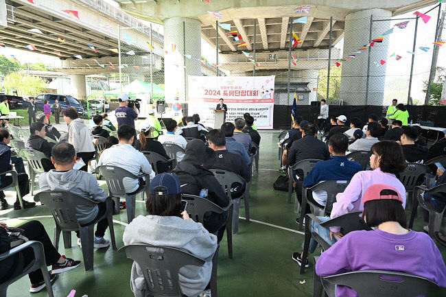 강수현 양주시장, '장흥면 민·관·군 체육대회' 참석