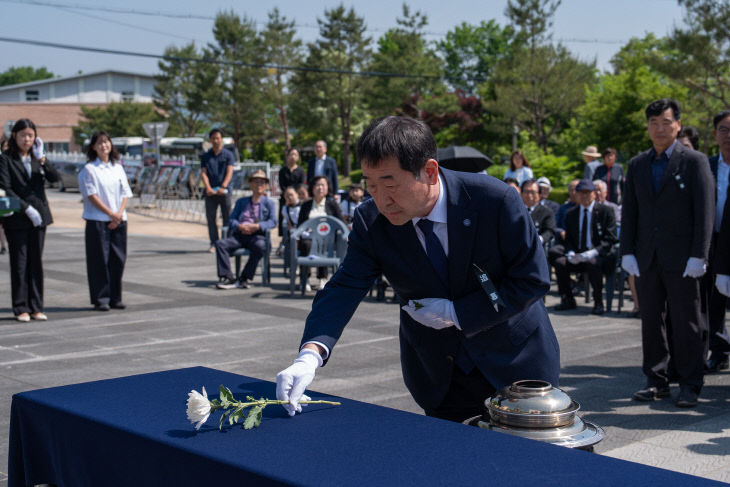 호국영웅 연제근 상사 추모식 개최 2