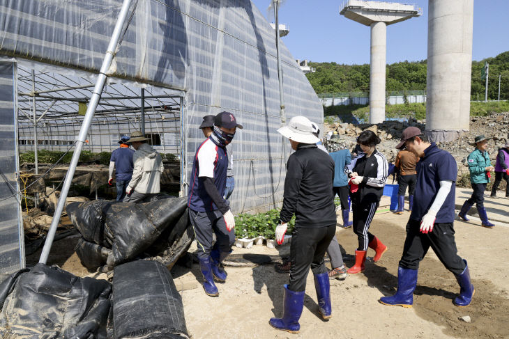 합천군  침수된 대양면 양산마을...조속한 피해복구