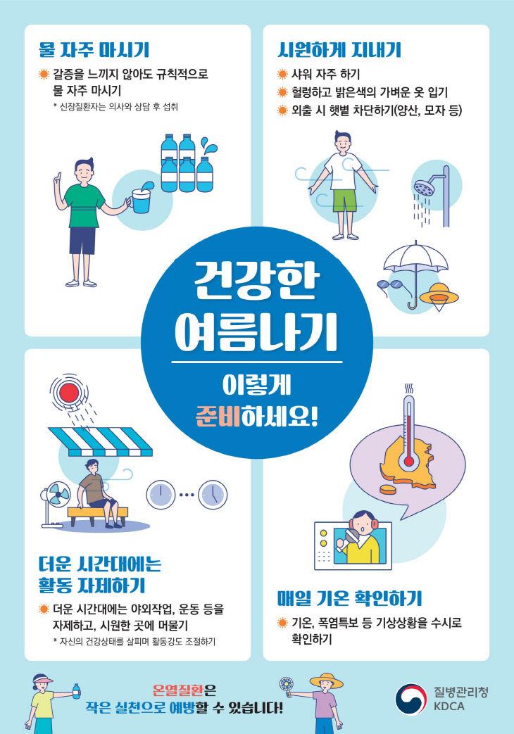 폭염대비_건강수칙_포스터