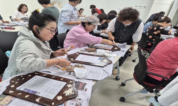 한국생활개선 진천군연합회 순회교육 사진
